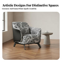 3 Pieces Cane Rear Armchair Set with Table French Vintage Indoor Furnishing Mid-Centuryperiod Modern Woven Rearrest