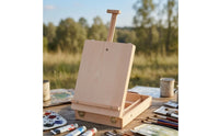 Tabletop Easel with Art and Storage Portable Drawing Kit Easel Space-Saving Storage Drawing Kit for Beginners, Kids, Desk