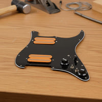 Strat-Style Design Loaded Pickguard 3-Way Switch Electric Guitar Wiring Harness