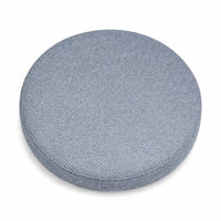 Memory Foam Seat Cushion, Round Chair Pad, Comfortable Tatami Mat, Breathable Polyester Fiber, Orange Red, 40x40cm Thick
