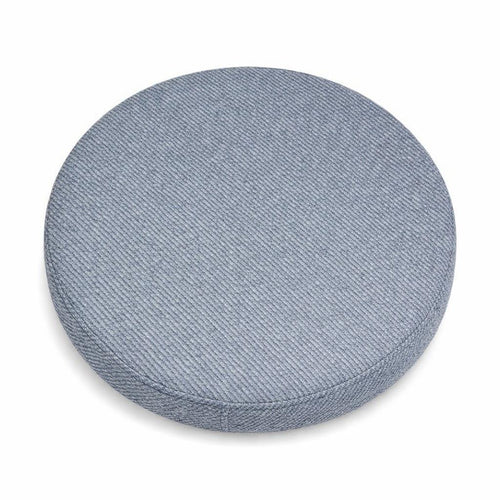 Memory Foam Seat Cushion, Round Chair Pad, Comfortable Tatami Mat, Breathable Polyester Fiber, Orange Red, 40x40cm Thick