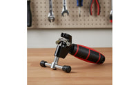 Chain Breaker with Crossbar Handle Metal Chain Breaker Tool Easy to Operate for Cyclists, Home Workshop