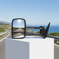 Power Heated Tow Mirror Easy Installation Heated Towing Mirror for Hauling