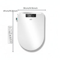 Constant Temperature Wash Automatic Flip Toilet Seat Warm Air Drying Automatic Toilet Seat Multiple Cleaning Modes