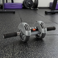 200 Kg Load Automatic Rebound Ab Wheel Foam Grip Rebound Ab Wheel 46 Cm Size Stable Design
