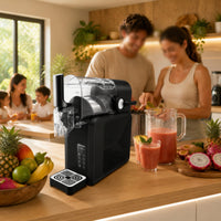 Countertop Chilled Drink Machine Compact Slush Machine Easy-Clean Appliance Smooth for Home Gatherings