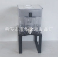 跨境黑色水壶支架金属滤水器收纳支架跨境电商批发