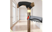 Soft Padded Forearm Crutch Armrest Pad Non-Slip Crutch Handle Cushion Extra Thick Padding Walking Aid Grip Pad Easy to Wash for Elderly People, Rehabilitation