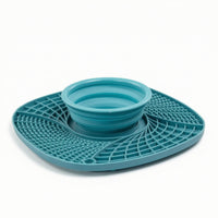 Slow Feeding Mat Textured Lick Toy Interactive for Travel, Fast Eaters