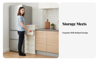 Gap Storage Cabinet Space-Saving Drawer Unit Slim design With casters for Apartment Dwellers, Students, Bedroom