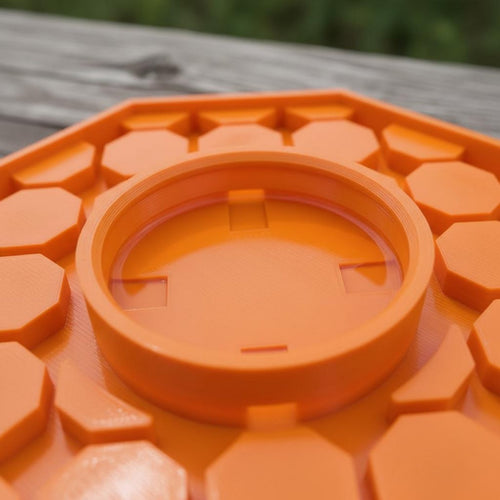 Bee Watering Dish Anti-Drowning Design 3D Printed Bee Drinker Safe Landing Pads