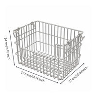 Stainless Steel Wire Basket Rust-Resistant Finish for Cabinet