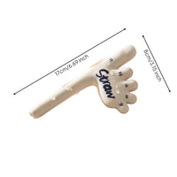 Funny Ceramic Straw with Foot Shape Novelty Foot-Shaped Straw Quirky Drinkware Glazed for Collectors, Parties, Home Bar