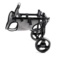 Pet Mobility Aid Reflective Trim Adjustable Dog Wheelchair Mesh Textile