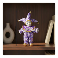 Angel Doll Souvenir Violet Jester Figurine
