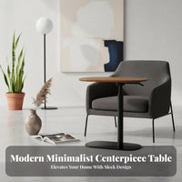 elevatingTop Side Table Space-Saving Household Furniture U-shaped based Base for Students