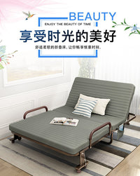 午休折叠床办公室午睡神器家用便携躺椅简易行军陪护小单人床