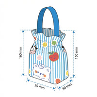 Children's Party Favor Bag With Handle Kids Party Favor Bag Reusable Small Easter Gift Sack for Young Children, Parents, School Activities, Themed Parties