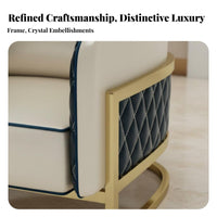 Upholstered Booth with Table and Chairs Nordic Design Upholstered Lobby Seat Modern Aesthetic dense foam Foam Padding