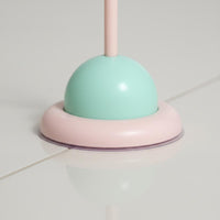 Suction Cup Feline Wand Chew Resistant Feline Feather Wand Detachable Pole