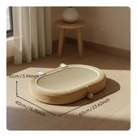 Cat Scratcher Bowl Extra Large Sisal Cat Scratcher Bed Low Shedding Pet Supplies for Cats