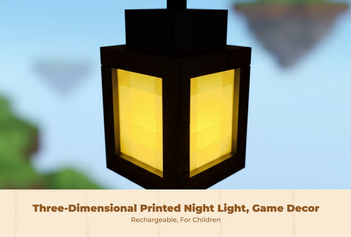Dimmable 3D LED night light