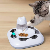 Cat Game Machine Random Movement Electronic Pet Treat Dispenser for Dogs