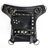 Waist Bag with Belt Steampunk Fanny Pack Hands-Unrestricted for Bikers