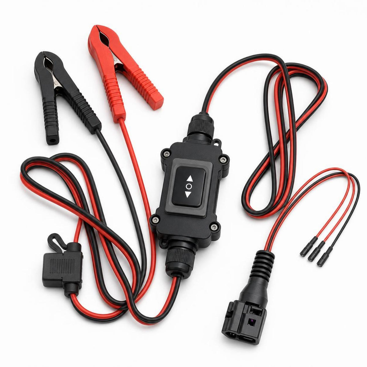 Motor Reset Tool with rocking  Switch Fused Electric Motor Testing Tool Portable Power Tester with Grip  for Brake Pad Replacement