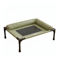 Elevated Pet Cot Sturdy Frame Cooling Dog Bed Easy Assembly for Indoor