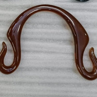 跨境 箱包配件树脂提手 弯勾形.环保树脂手把  DIY手袋树脂手提