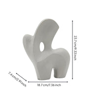 Abstract Sculpture Imperfect Beauty Tabletop Sculpture Modern for Entryway