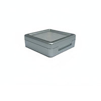 Compact & Portable Gemstone Display Box Secure Closure Transparent Lid Stone Holder Versatile Use Loose Gemstone Storage Box Safeguarding Foam Insert for Jewelers, Trade Exhibition Exhibit