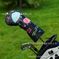 新款小鸟鳄鱼纹 一号木球杆保护套Golf Cover 高尔夫球杆保护套