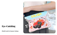 Touchscreen Compatible Waterproof Phone Bag Screen Friendly Waterproof Phone Pouch Transparent Design for Girls, Water Park, Boating