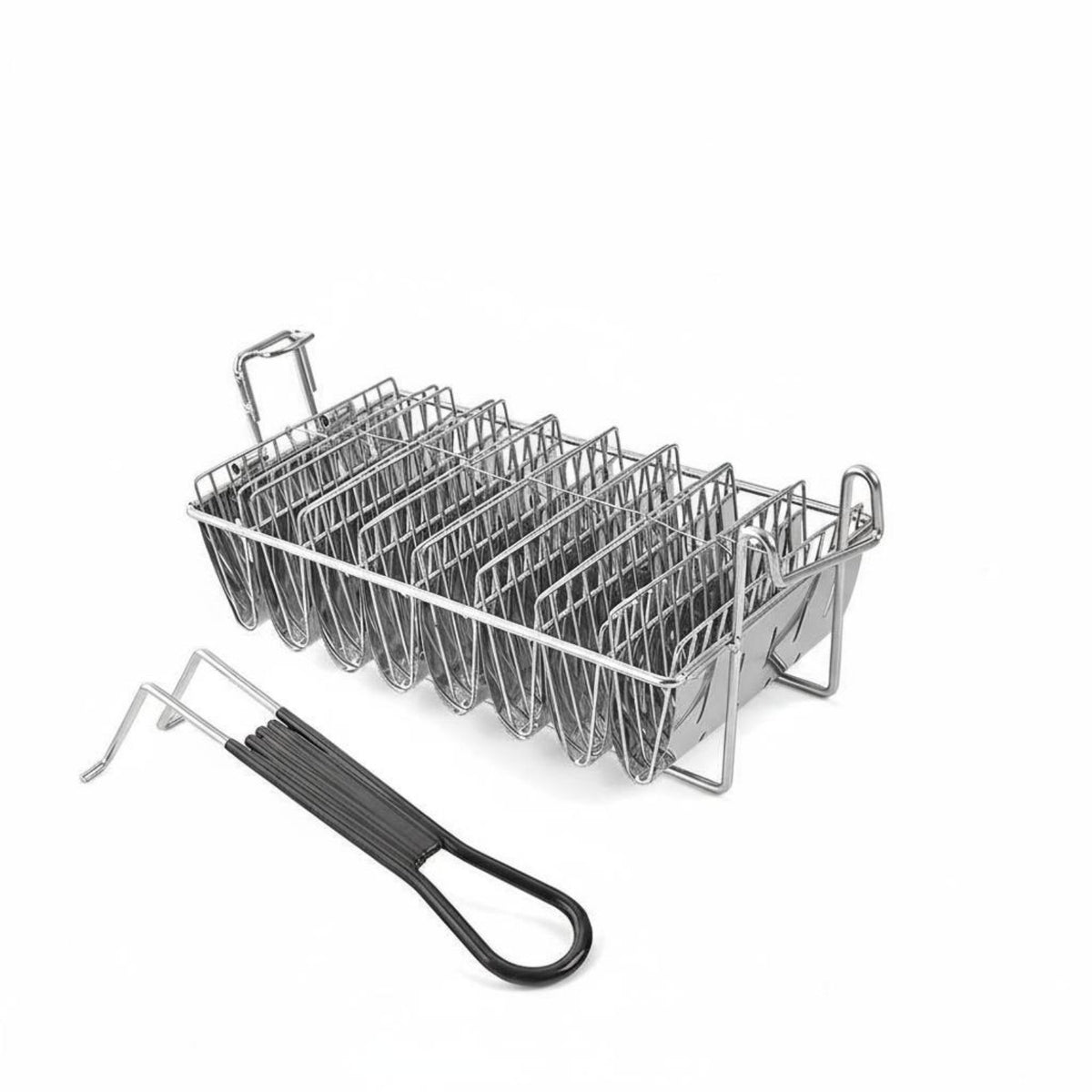 V-Shape tacos Shell Form Detachable Handle V-Shaped Tortilla Fryer Commercial Grade tacos Shell Fryer Basket for Restaurant Owners, Chefs
