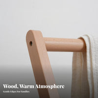 Foldable triangular frame Garment Stand Minimalist design Household Organizer for Bathroom