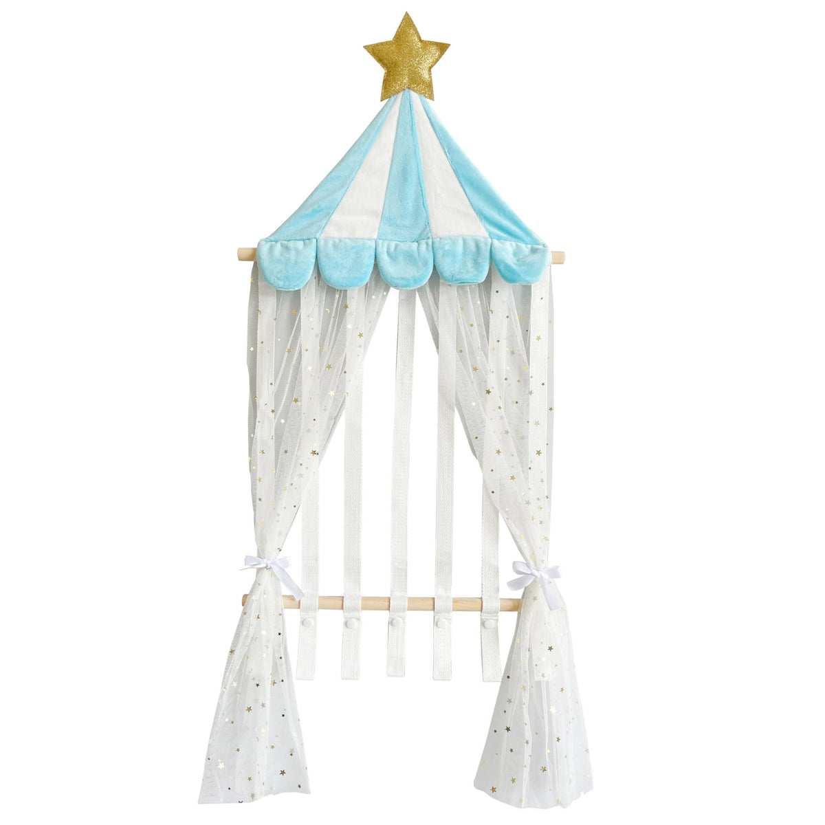 Wall Hanging Organizer with Loops Decorative Hair Bow Holder Sturdy for Girls
