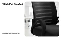 Height Adjustable Mesh spine Caster Chair Support Ergonomic Mesh Rolling Chair 360-Degree rotate Office Furniture Mobile Casters for Remote Workers, Students, gaming enthusiasts, Study Room, Workstation, Bedroom, Gaming Setup