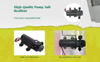 High Pressure Diaphragm Pump for Home & Car Cleaning