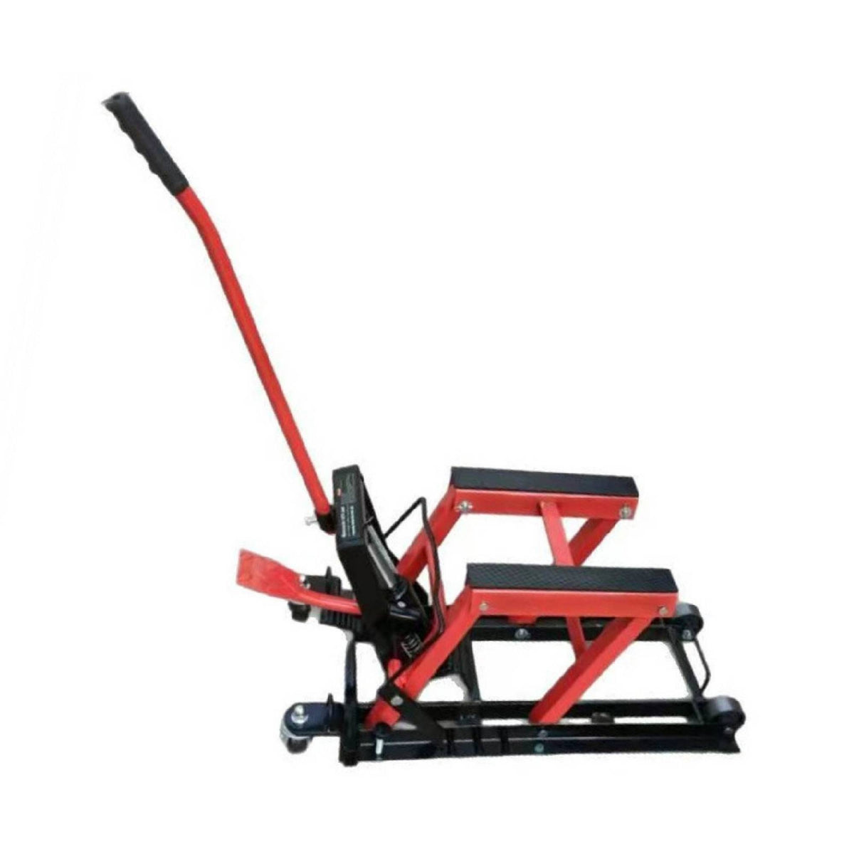 Motorcycle Lift Jack with Wheels Stable for Garage, Mechanics