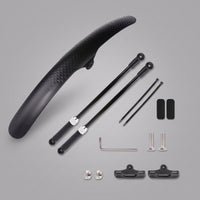 Cycle Mudguard with Brackets Widened Mudguard with Quick Release Wide Universal Cycle Fenders for Cyclists, Commuters, Muddy Paths