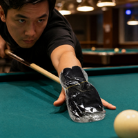 Billiard Three-Finger Gloves for Pool and Snooker, Non-Slip Breathable Cue Sport Gloves