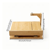 Soap Cutting Tool with Wire Bamboo Wire Soap Cutter Wooden for Crafters, Craft Studios