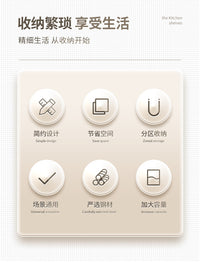 亚马逊户外花园清洁工具收纳架分区收纳洞洞板草坪园艺工具架落地