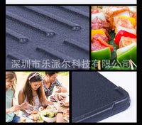 铸铁烤板烧烤炉专用牛扒烤肉板家用铁板烧烧烤架烤盘铁板烧专用