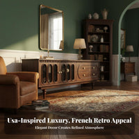 3 Pieces 3-Piece media Set With Storage Living Room Furniture Vintage design Home Furnishings for Homeowners, Families, Lounge Area, Apartment
