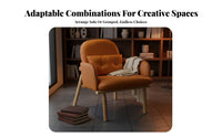 Upholstered Dining Chair and Table Combo Padded Seats Cafe Furniture Set Modern Design Fire Retardant Foam for Bistro, Hotel