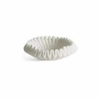 Irregular Fruit Bowl Pleated Sculptural Fruit Bowl Minimalist for Clean-Liners, Dining Table