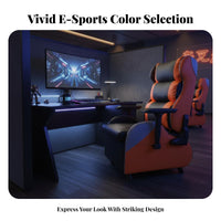 Lounge Station with Rotating Tray Reclining Function Computer Armchair Sofa-Like Comfort Ergonomic Design for Adults